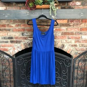 Cynthia Rowley basic blue dress
